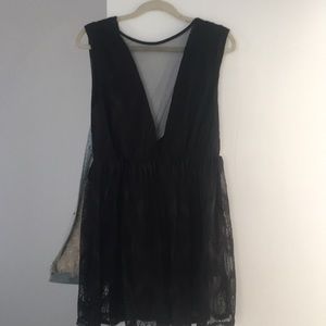 Black romper from Tobi